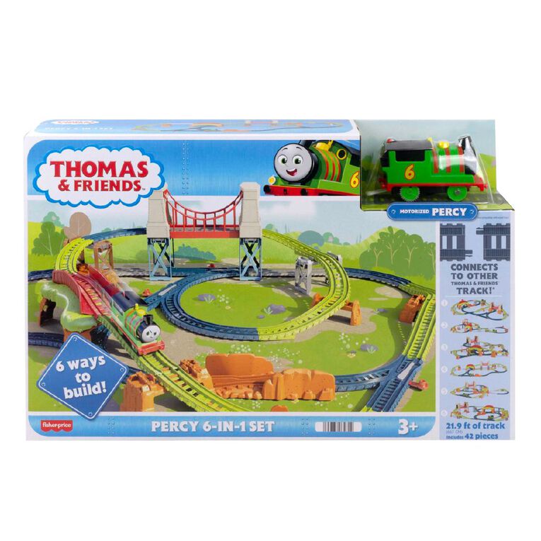 Thomas & Friends Percy 6-in-1 Motorised Trackset, , hi-res