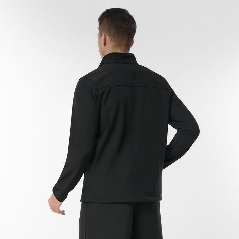 Active Intent Men's Supporter Bonded Jacket, Black, hi-res