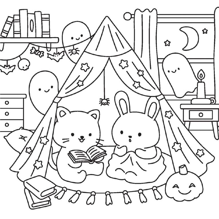 Snug Life: Sweet And Spooky Colouring Book, , hi-res