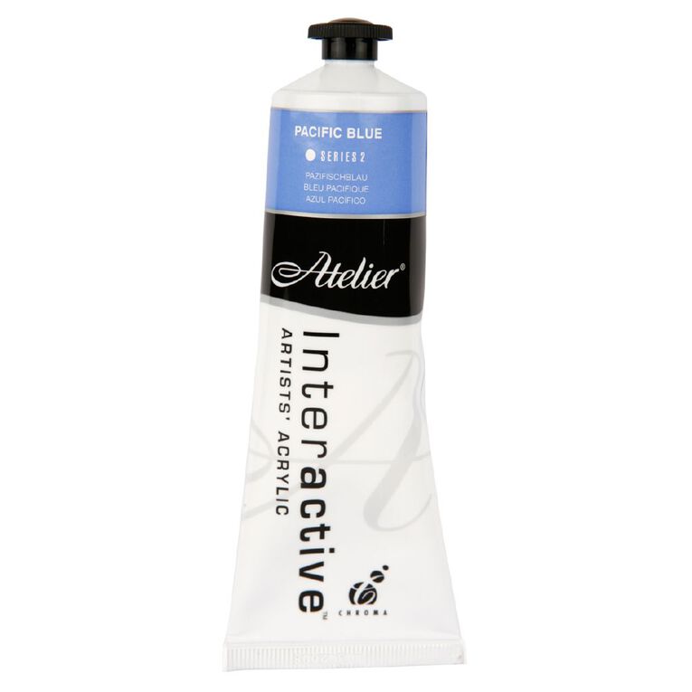 Atelier S2 Acrylic Paint Pacific Blue, , hi-res