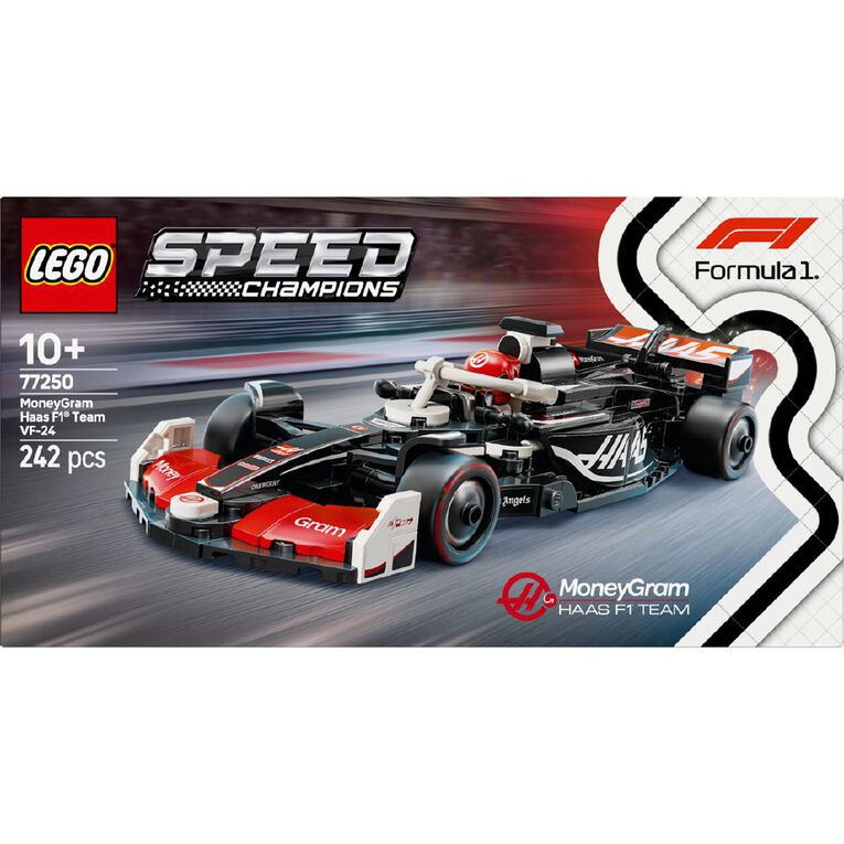LEGO Speed Champions MoneyGram Haas F1 Team VF-24 Race Car 77250, , hi-res