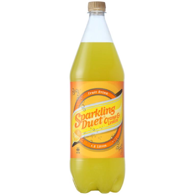 Schweppes Sparkling Duet Orange & Lemon 1.5L, , hi-res