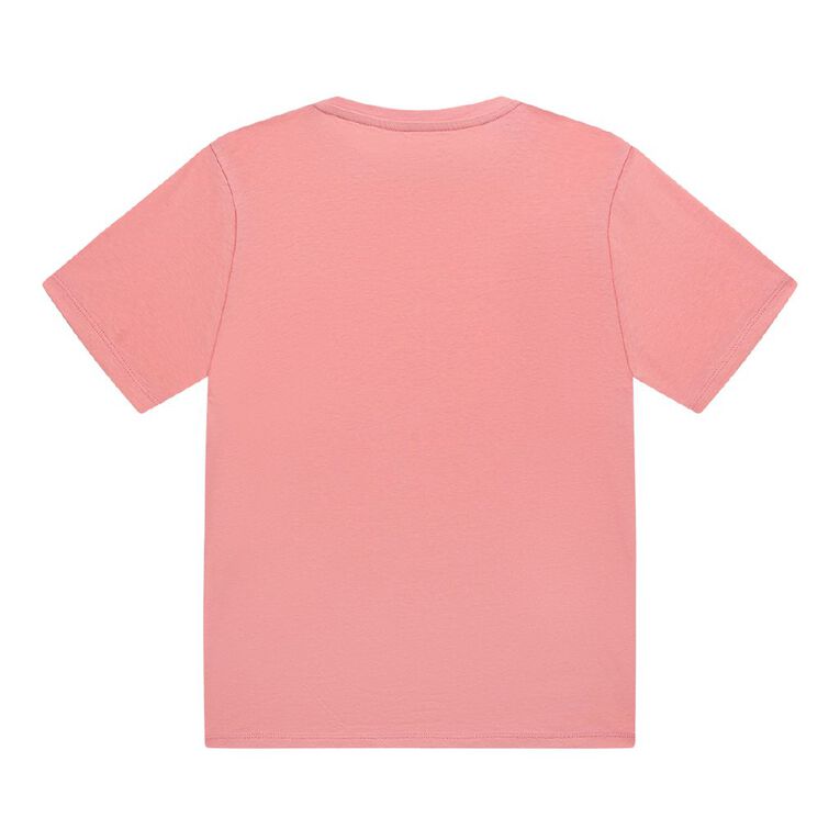 Young Original Short Sleeve Plain Tee, Pink Light, hi-res