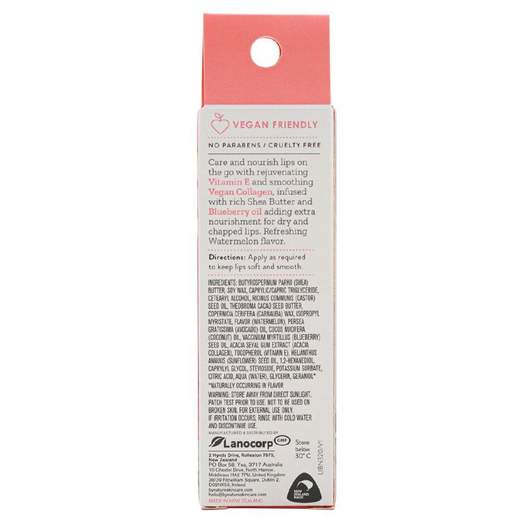 By Nature Watermelon Lip Balm, , hi-res