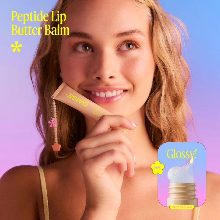 Daise Peptide Lip Butter Balm Very Vanilla 15ml, , hi-res