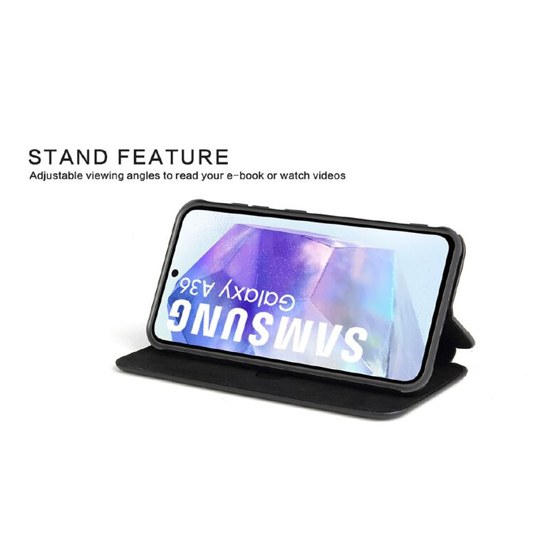 INTOUCH Samsung A36 Milano Wallet Case Black, , hi-res