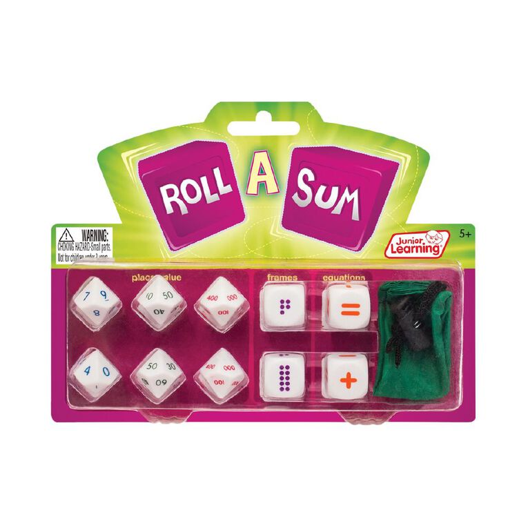 Junior Learning Roll-A-Sum, , hi-res