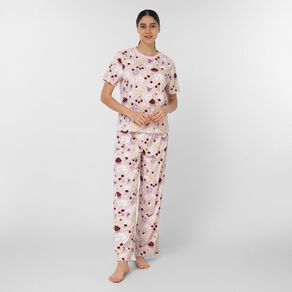 H&H Women's Tee and Pant Pyjama Set