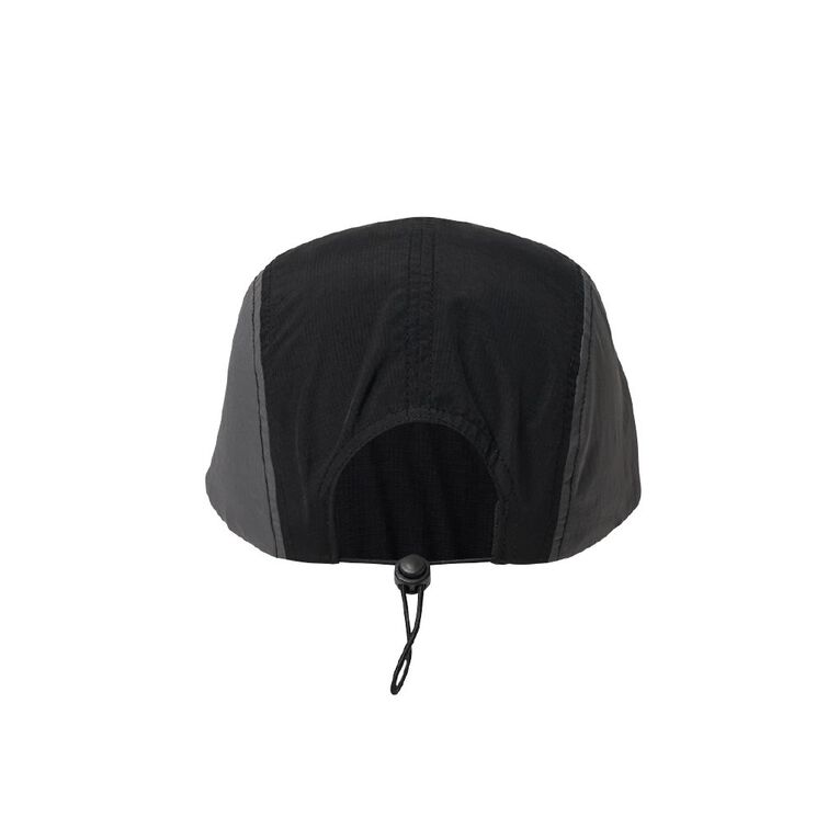 Active Intent Men's Soft Peak Packable Cap, Black, hi-res