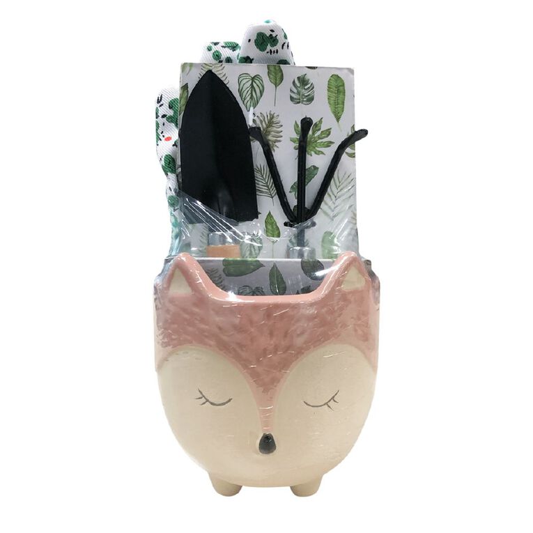 Snazzee Ceramic Fox Pot Tool Glove Set, , hi-res