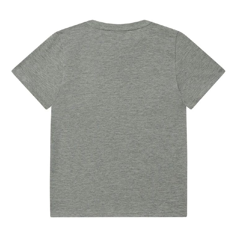 Young Original Print Short Sleeve Tee, Grey Mid, hi-res