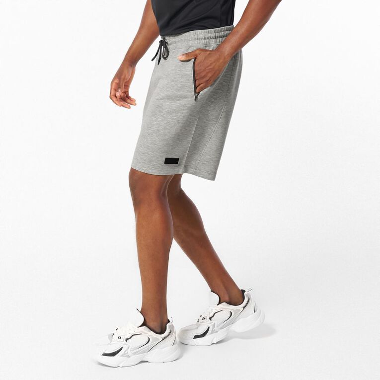 Active Intent Men's Scuba Shorts, Grey Marle, hi-res