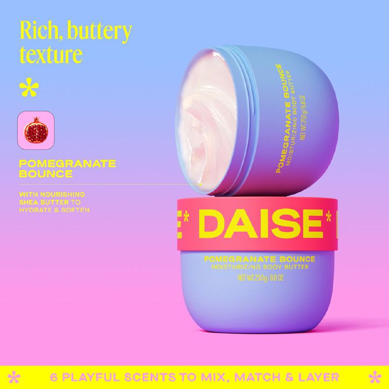 Daise Moisturizing Body Butter Pomegranate 250g, , hi-res
