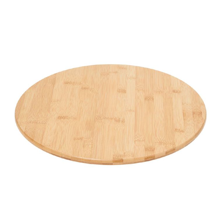 Living & Co Bamboo Lazy Susan Natural 45cm, , hi-res