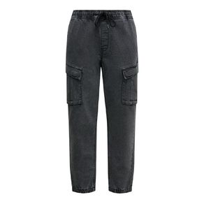 Garage Men's Denim Cargo Joggers