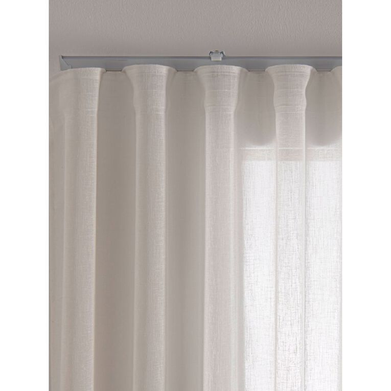 Living & Co S-Fold Track White 200cm, , hi-res