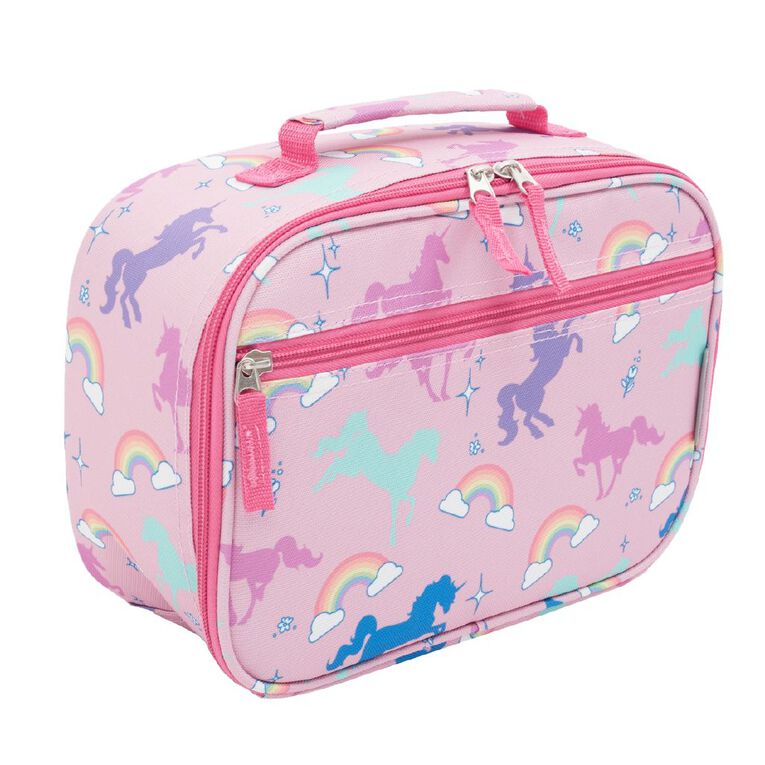 Travelers Club 5 Piece Luggage Set Unicorn Pink, , hi-res
