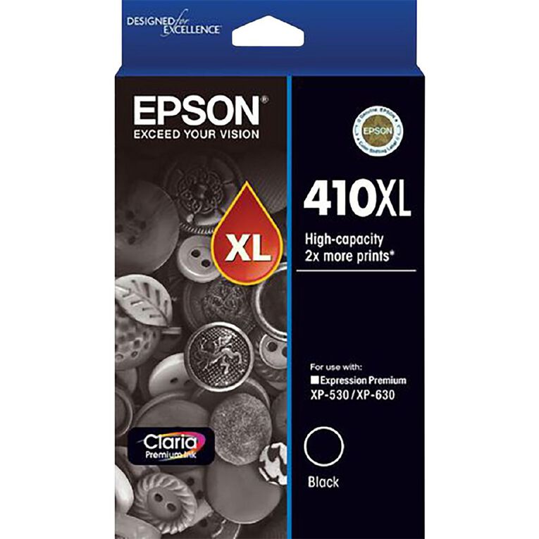 Epson Ink 410XL Black (530 Pages), , hi-res