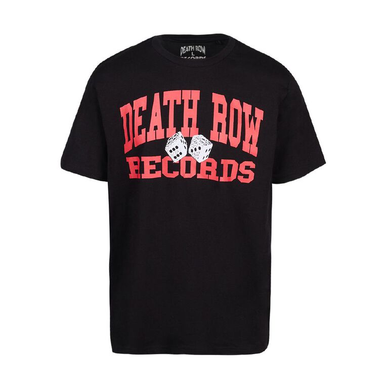 Death Row Records Men's Tee, Black, hi-res