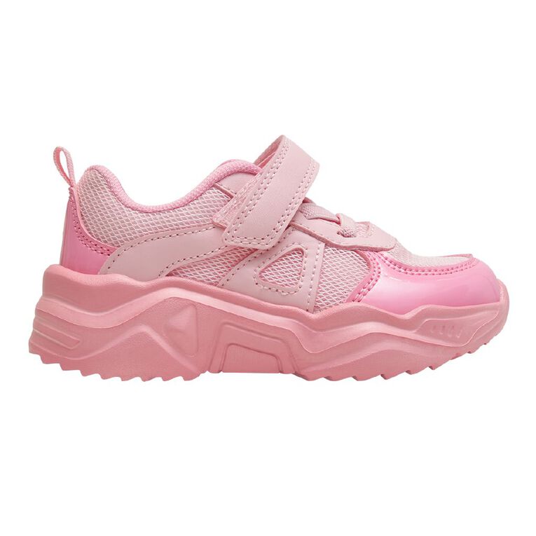 Active Intent Junior Kids' Tabitha Trainers, Pink, hi-res