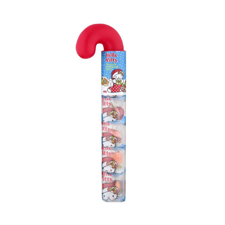 Hello Kitty Gummy Burger Christmas Canes 45g, , hi-res