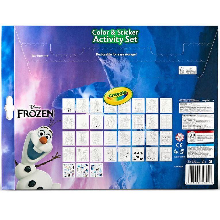 Crayola C&S Activity Set Frozen, , hi-res