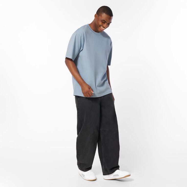 Garage Men's Heavyweight Boxy Tee, Blue Mid, hi-res