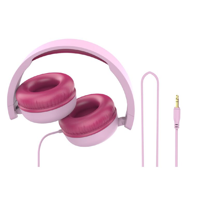 Veon 3.5mm Wired Headphones VNQ602PNK Pink, , hi-res