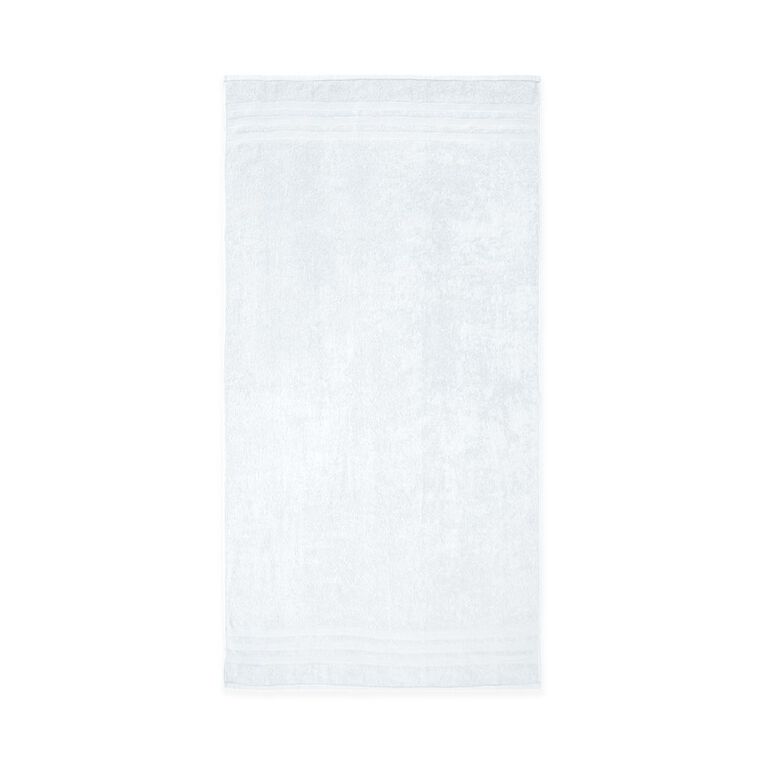 Living & Co Plush Plain Bath Towel White, , hi-res