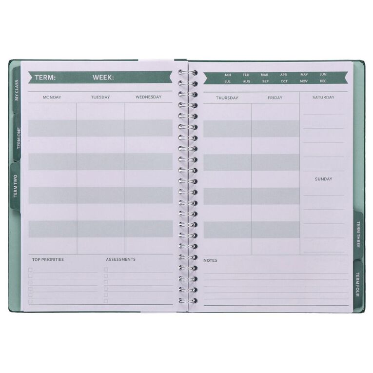 WS Teachers Planner Undated A4 2, , hi-res