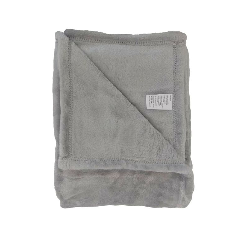 Babywise Blanket 100cm x 100cm Grey, , hi-res