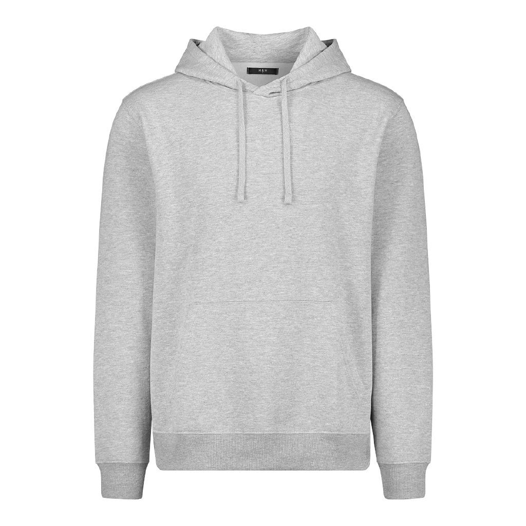 Gray plain hoodie clearance