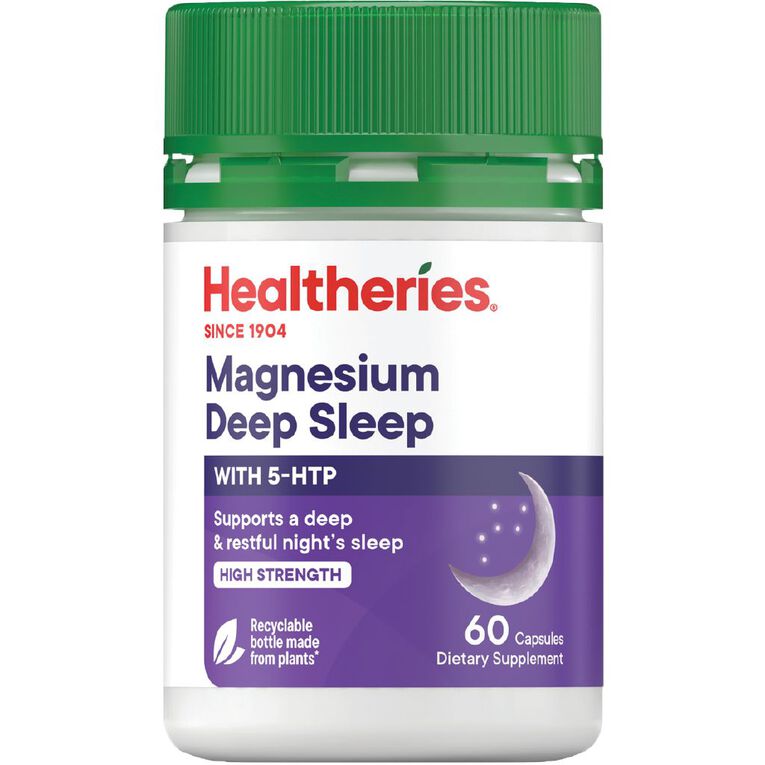 Healtheries Magnesium Deep Sleep 60 Capsules, , hi-res
