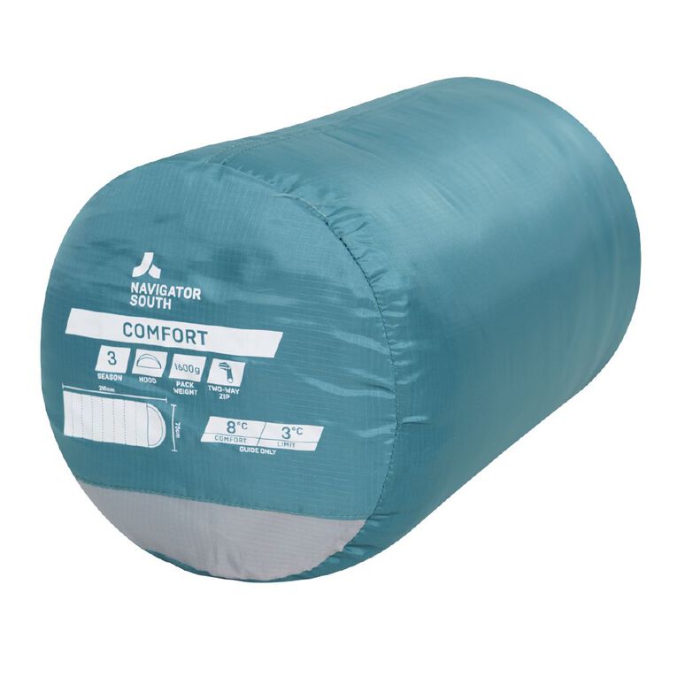 Navigator South Comfort 3 Season Sleeping Bag LH Zip, , hi-res