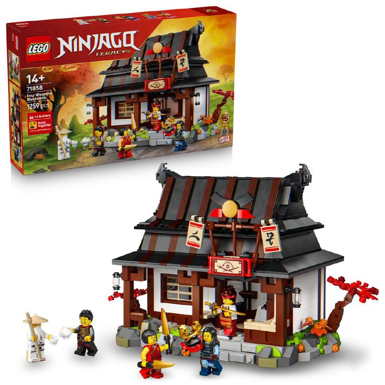 LEGO Ninjago Four Weapons Blacksmith 15th Anniversary 71858, , hi-res