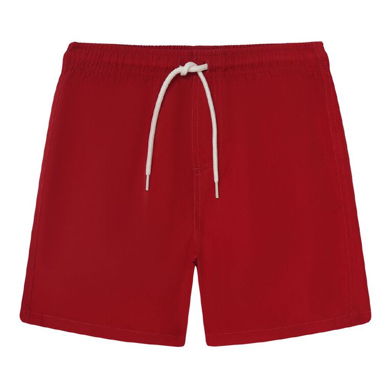 Young Original Microfibre Shorts, Red Mid, hi-res
