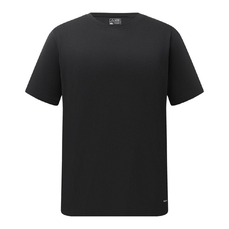 Active Intent Men's Cooldry Tee, Black, hi-res