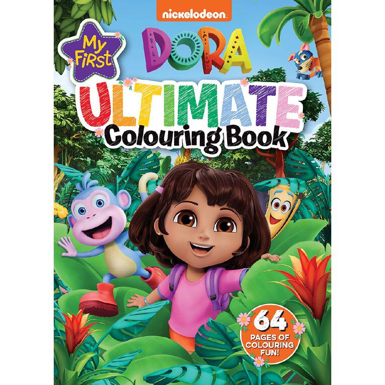 Nickelodeon: Dora My First Ultimate Colouring Book, , hi-res