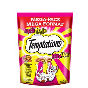 Temptations Mix Ups Chicken Beef & Turkey Mega Pack Cat Treats 180g