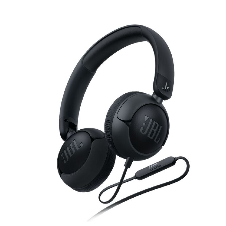JBL Junior 320 Wired On-Ear Kids Headphones Black, , hi-res