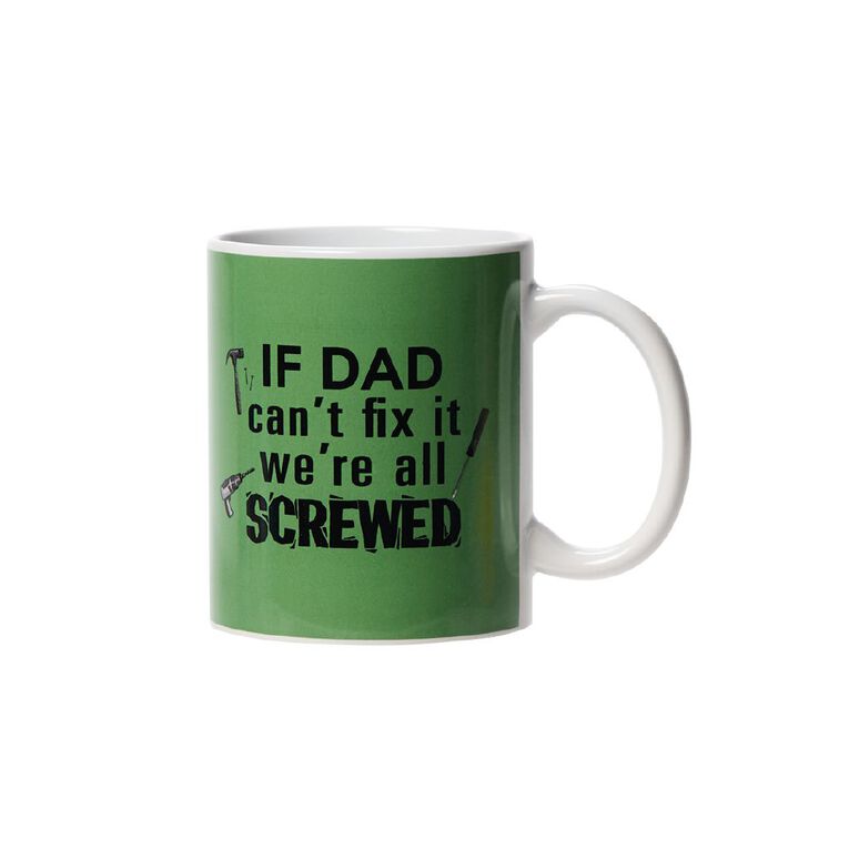 FY27 Mug Giftbox - Fix It Dad Green, , hi-res
