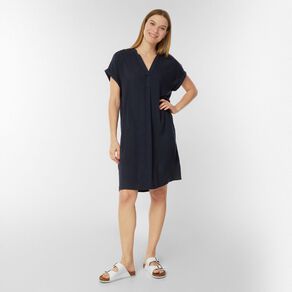 H&H Women's Short Sleeves Pop Over Tunic