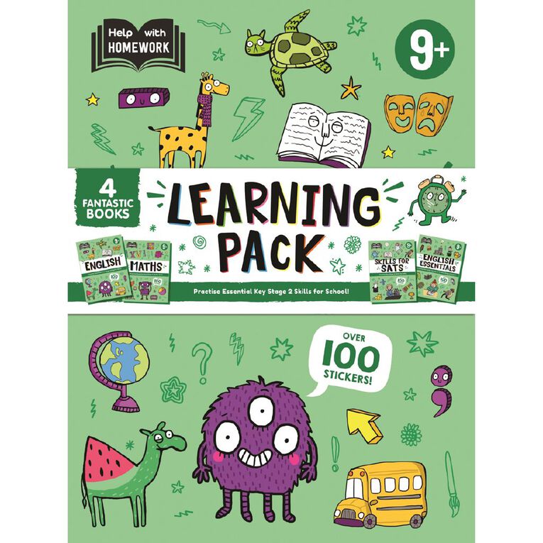 Help With Homework: Expert 9+ Learning Pack, , hi-res