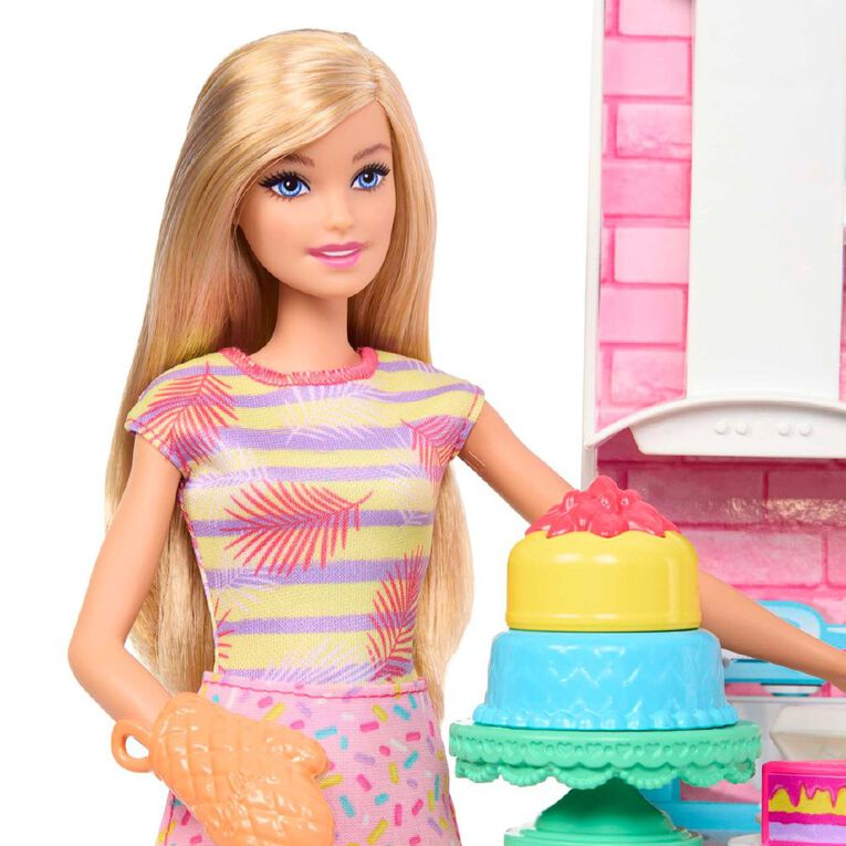 Barbie Baking Toy Party Playset, , hi-res