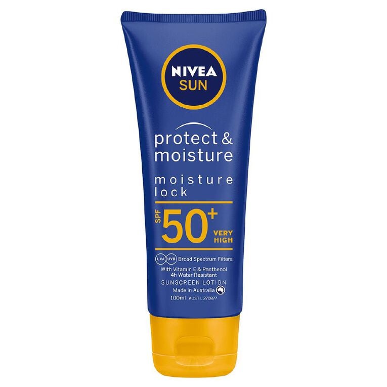 Nivea Sun Protect and Moisture SPF 50 Lotion 100ml, , hi-res