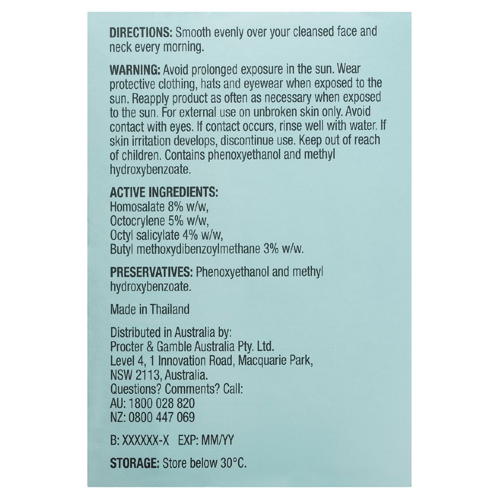 olay luminous whip uv