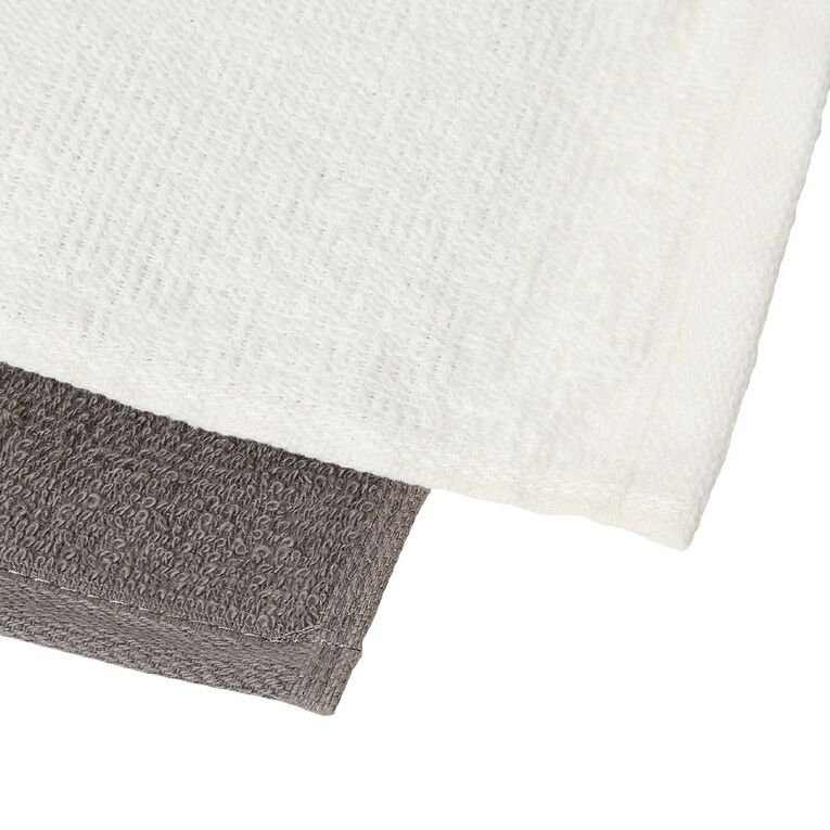 Living & Co Everyday Face Towel 10 Pack 30cm x 30cm, , hi-res