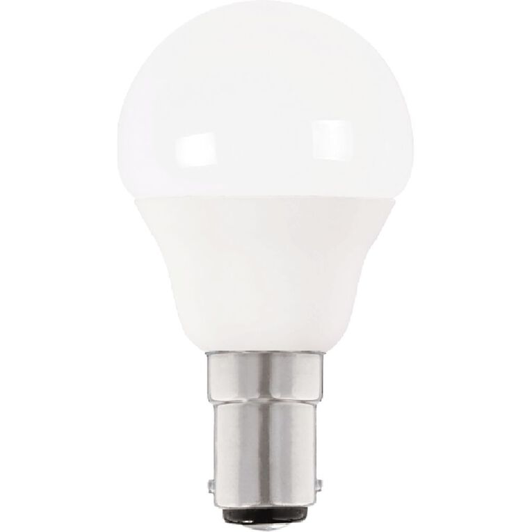 Edapt LED B15 Fancy Round Light Bulb 5.5W Warm White 2 Pack, , hi-res