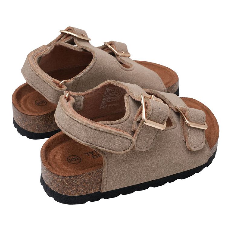 Young Original Junior Kids' Raffy Sandals, Grey, hi-res