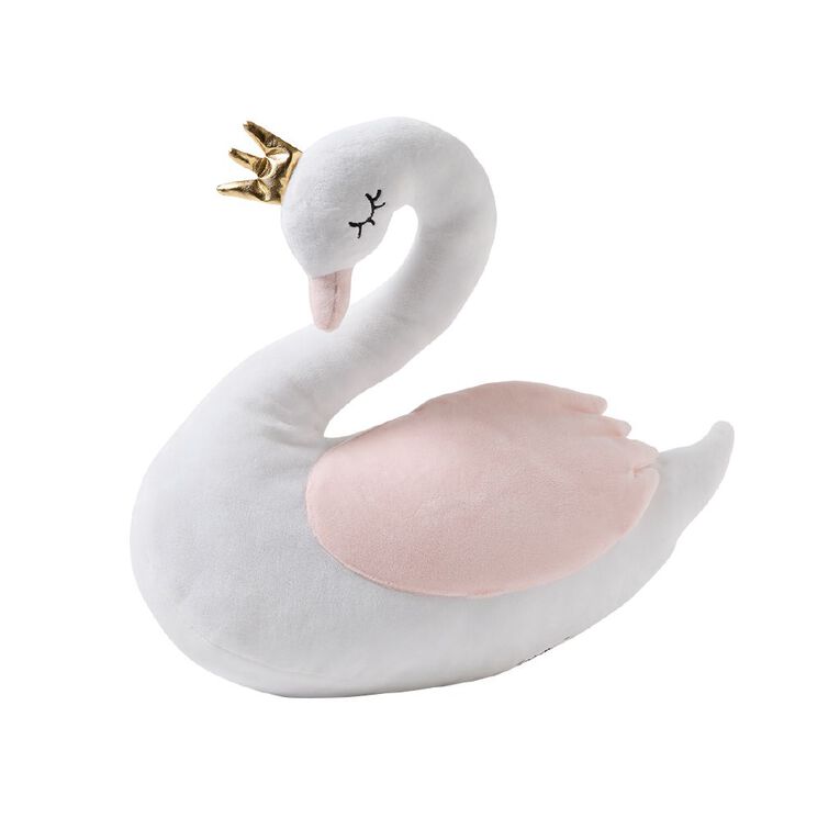 Living & Co Kids Cushion Swan White, , hi-res